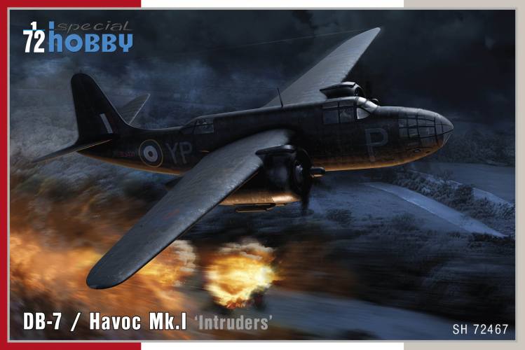 SPECIAL HOBBY 1/72 72467 DB-7/HAVOC MK.I INTRUDERS