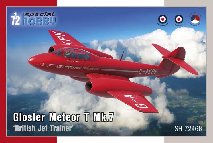 SPECIAL HOBBY 1/72 72468 GLOSTER METEOR T MK.7 