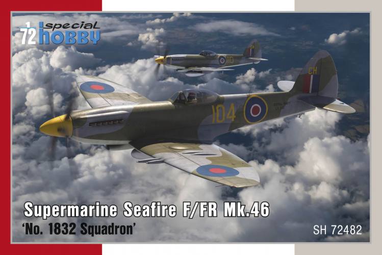 SPECIAL HOBBY 1/72 72482 SUPERMARINE SEAFIRE F/FR MK.46