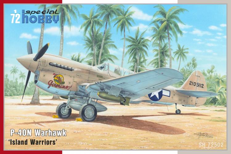 SPECIAL HOBBY 1/72 72502 P-40N WARHAWK