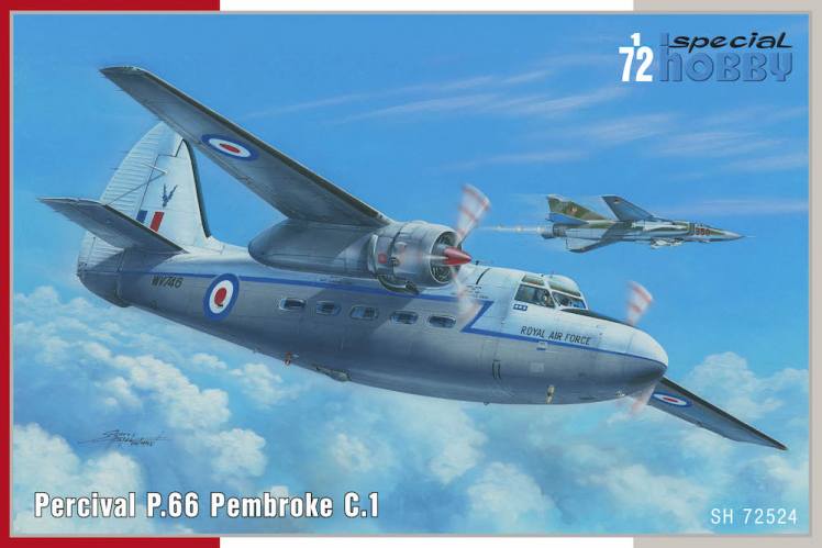 SPECIAL HOBBY 1/72 72524 PERCIVAL P.66 PEMBROKE C.1