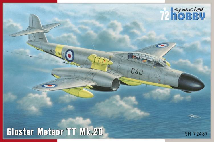 SPECIAL HOBBY 1/72 72487 GLOSTER METEOR TT MK.20