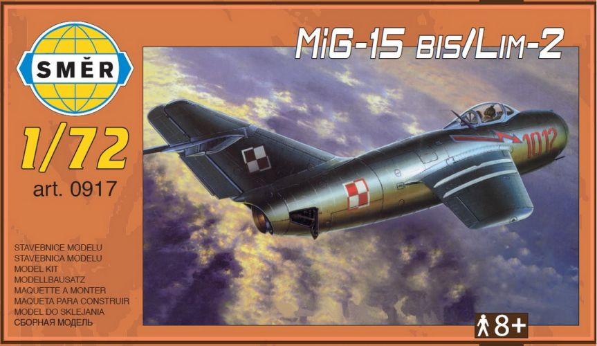 SMER 1/72 0917 MIKOYAN MIG-15 BIS/LIM-2
