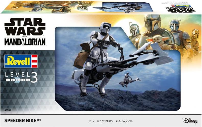 REVELL 1/12 06786 STAR WARS THE MANDALORIAN SPEEDER BIKE