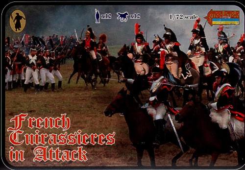 STRELETS 1/72 105 FRENCH CUIRASSIERES IN ATTACK