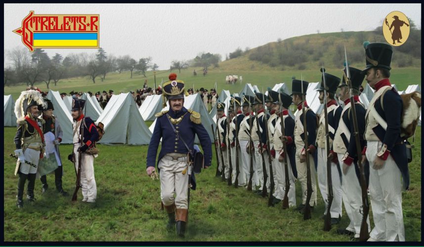 STRELETS 1/72 222 FRENCH INFANTRY IN SUMMER UNIFORM STANDING ORDER ARMS