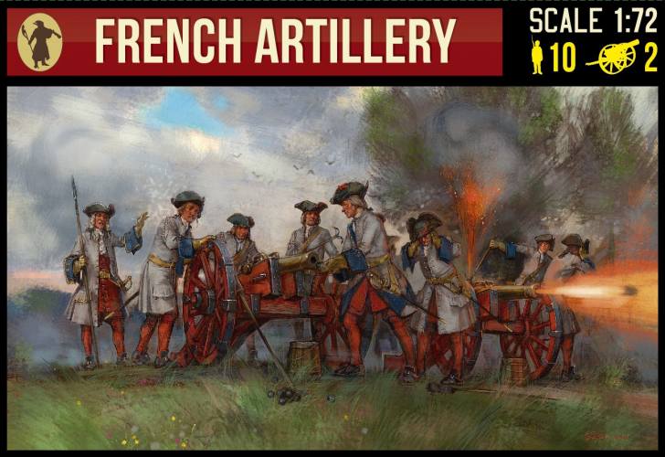STRELETS 1/72 244 FRENCH ARTILLERY