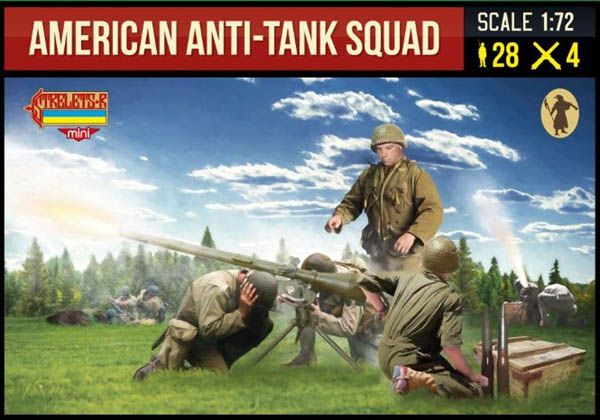 STRELETS 1/72 247 AMERICAN ANTI-TANK SQUAD