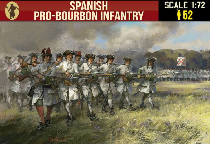 STRELETS 1/72 263 SPANISH PRO-BOURBON INFANTRY