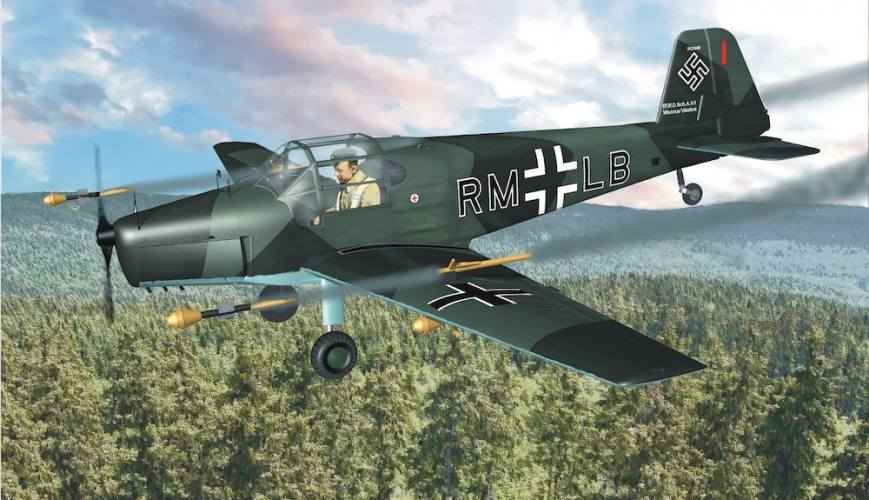 STRANSKY 1/72 7203 BUCKER BU-181 BESTMANN LUFTWAFFE DECALS