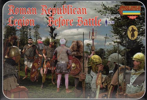STRELETS 1/72 M080 ROMAN REPUBLICAN LEGION BEFORE BATTLE