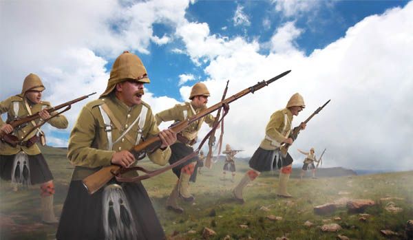 STRELETS 1/72 M139 HIGHLANDERS 1899-1902