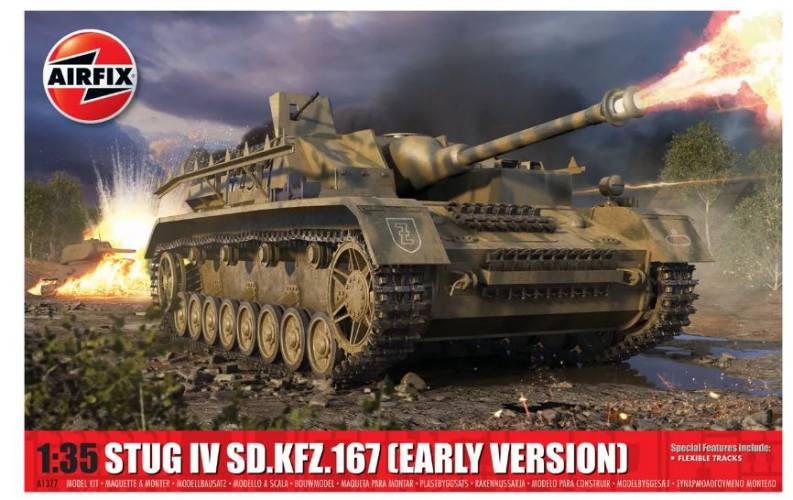 AIRFIX 1/35 A1377 STUG IV SD.KFZ.167  EARLY VERSION 