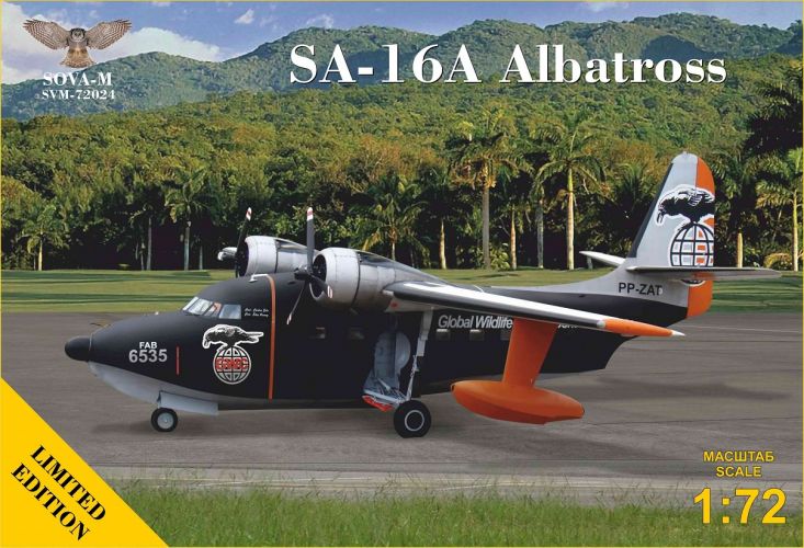 SOVA/A MODEL 1/72 72024 GRUMMAN SA-16A ALBATROSS