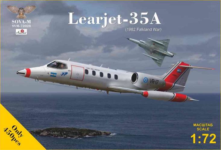 SOVA/A MODEL 1/72 72028 LEARJET-35A