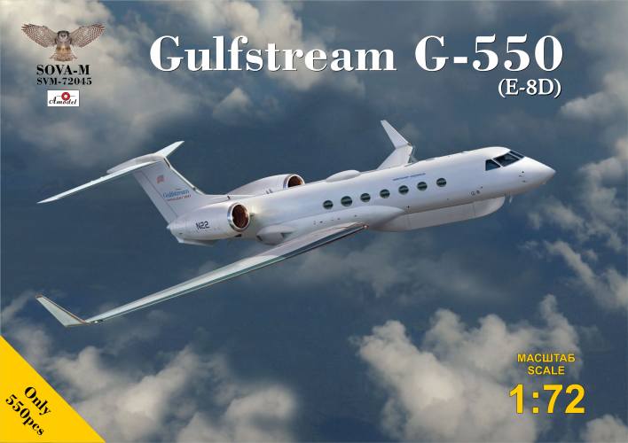 SOVA/A MODEL 1/72 72045 GULFSTREAM G-550