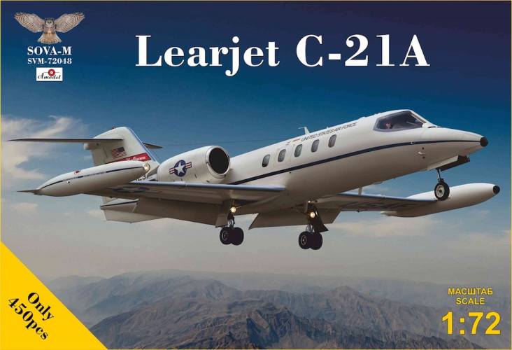 SOVA/A MODEL 1/72 72048 LEARJET C-21A 