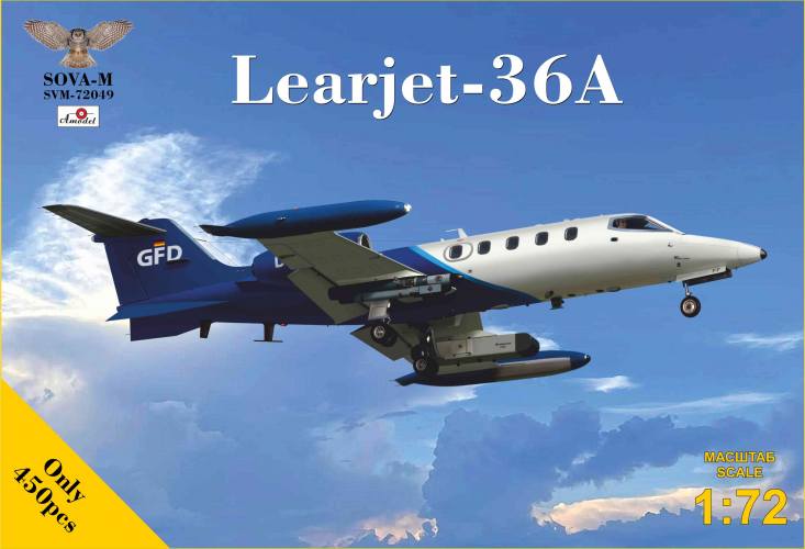 SOVA/A MODEL 1/72 72049 LEARJET-36A