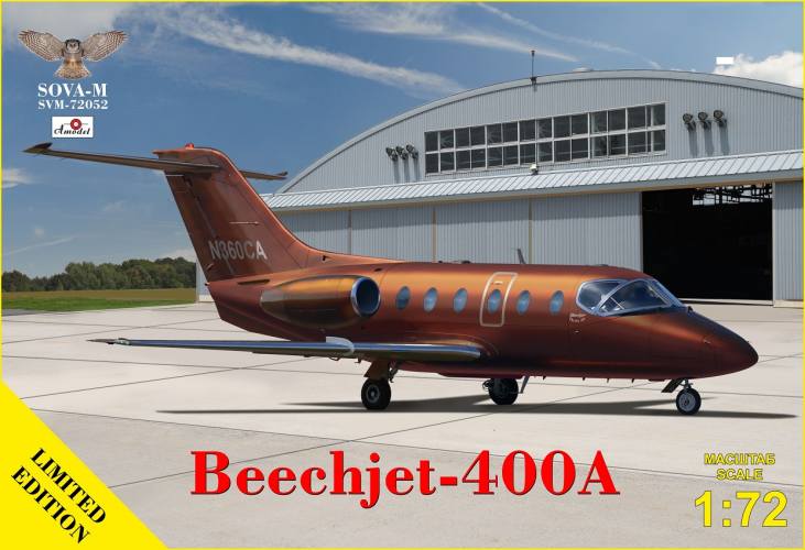 SOVA/A MODEL 1/72 72052 BEECHJET 400A
