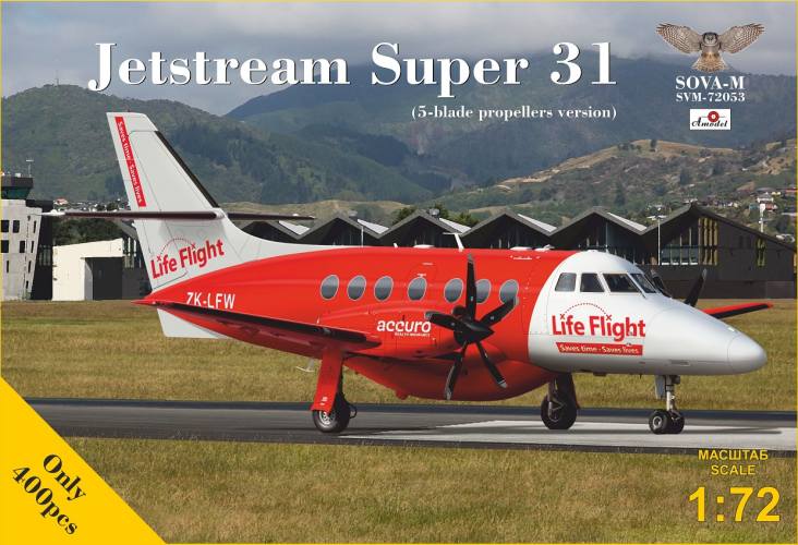 SOVA/A MODEL 1/72 72053 JETSTREAM SUPER 31