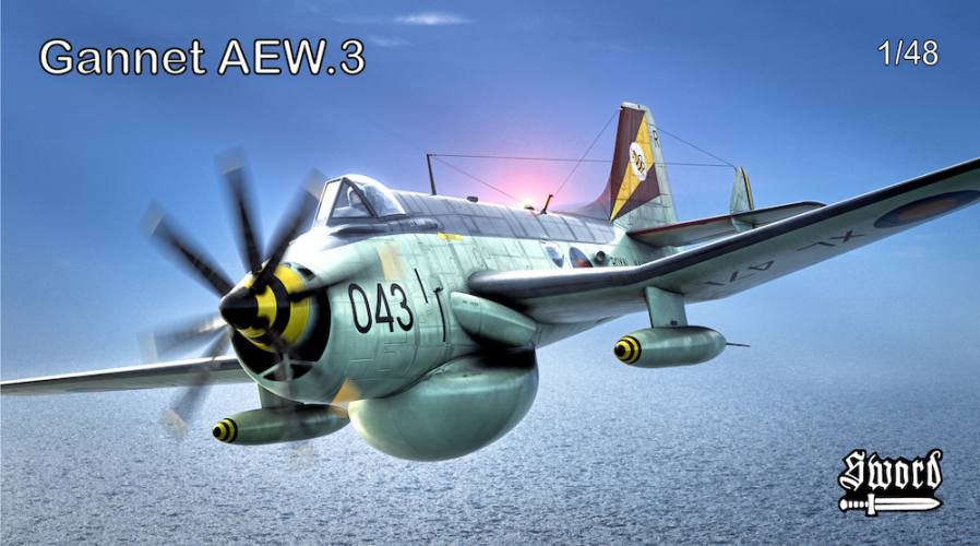 SWORD 1/48 48014 GANNET AEW.3