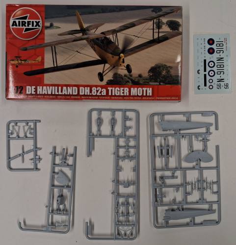 KINGKIT MODEL SCRAPYARD 1/72 AIRFIX A01025 DE HAVILLAND DH.82A TIGER MOTH  SPARES AND REPAIRS 
