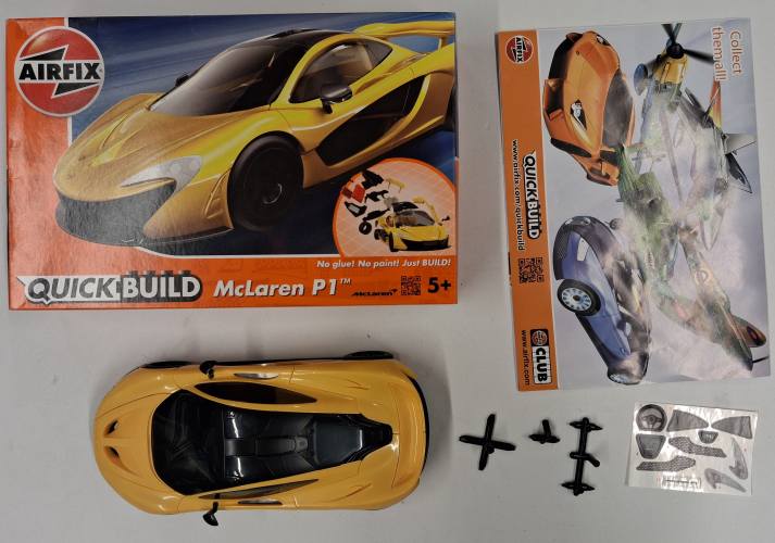 KINGKIT MODEL SCRAPYARD Unknown AIRFIX J6013 MCLAREN P1  BUILT 