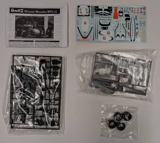 KINGKIT MODEL SCRAPYARD 1/72 REVELL 07215-0389 MCLAREN MERCEDES MP4/12  NO BOX 