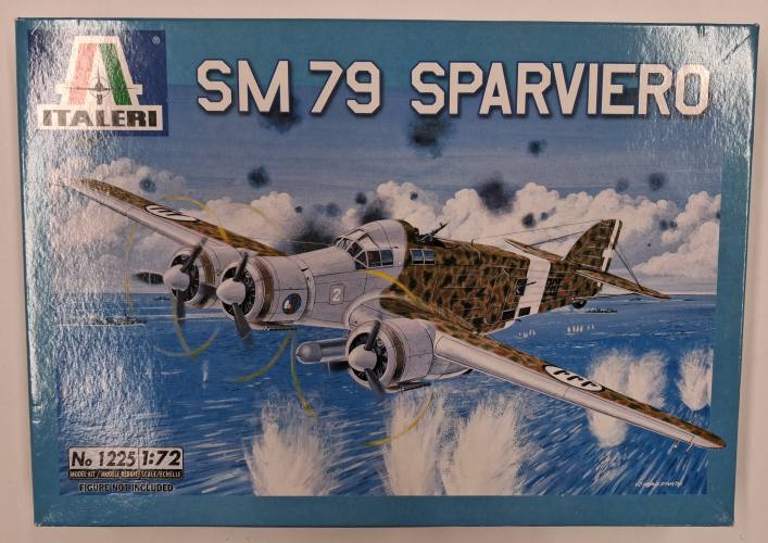 KINGKIT MODEL SCRAPYARD 1/72 ITALERI 1225 SM 79 SPARVIERO  NO CANOPY 