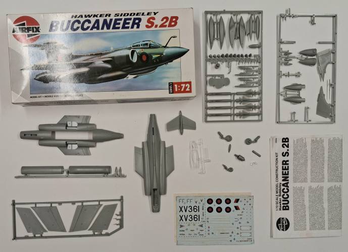 KINGKIT MODEL SCRAPYARD 1/72 AIRFIX 03055 BUCCANEER S.2B  STARTED 