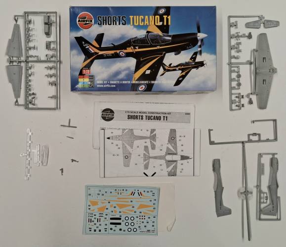 KINGKIT MODEL SCRAPYARD 1/72 AIRFIX 03059 SHORTS TUCANO T1  BROKEN PROPELLER 