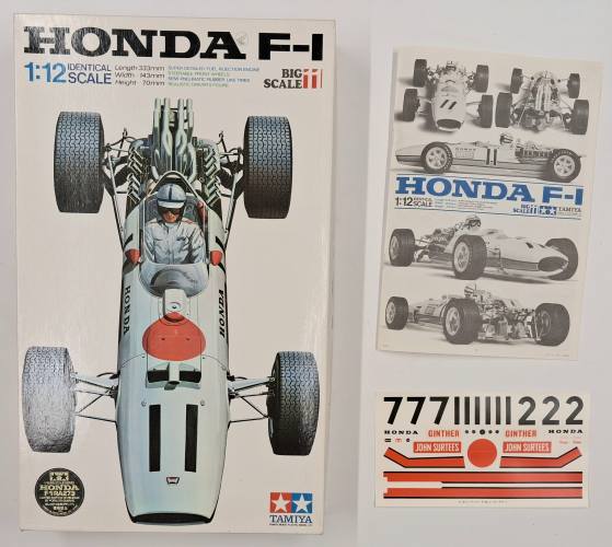 KINGKIT MODEL SCRAPYARD 1/12  TAMIYA 1211 HONDA F-1  STARTED 