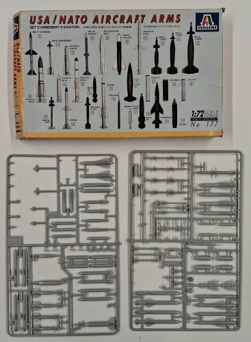 KINGKIT MODEL SCRAPYARD 1/72 ITALERI USA/NATO AIRCRAFT ARMS  INCOMPLETE 