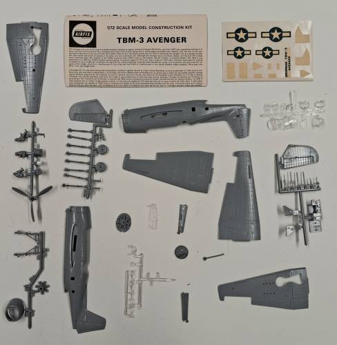 KINGKIT MODEL SCRAPYARD 1/72 AIRFIX TBM-3 AVENGER  NO BOX 