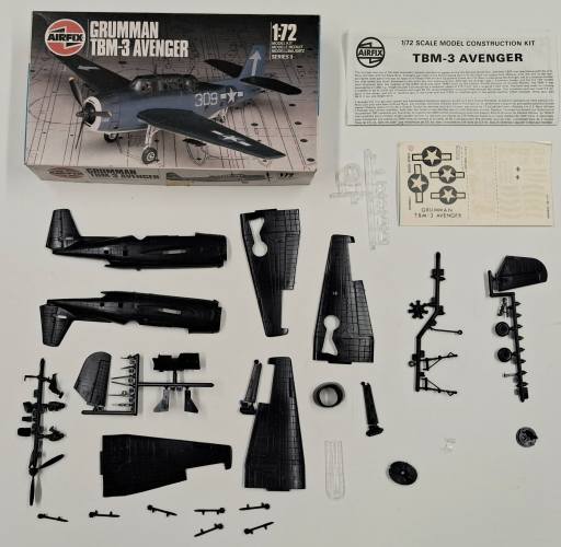 KINGKIT MODEL SCRAPYARD 1/72 AIRFIX 9 03033 TBM-3 AVENGER  BROKEN PROPELLER 