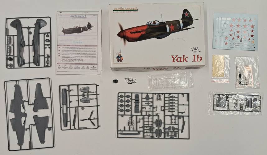 KINGKIT MODEL SCRAPYARD 1/48 EDUARD 1117 YAK IB  INCOMPLETE 