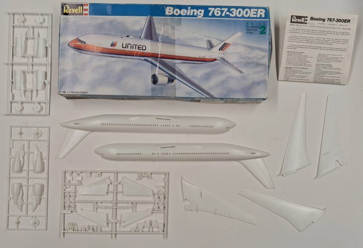 KINGKIT MODEL SCRAPYARD 1/144 REVELL 4471 BOEING 767-300ER  NO DECALS 