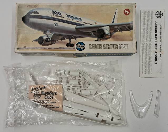 KINGKIT MODEL SCRAPYARD 1/144 AIRFIX 06173-5 A300B AIRBUS  NO DECALS 