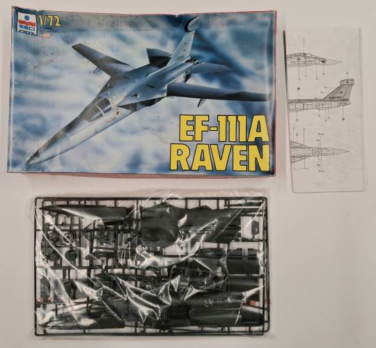 KINGKIT MODEL SCRAPYARD 1/72 ESCI 9072 EF-111A RAVEN  NO DECALS 