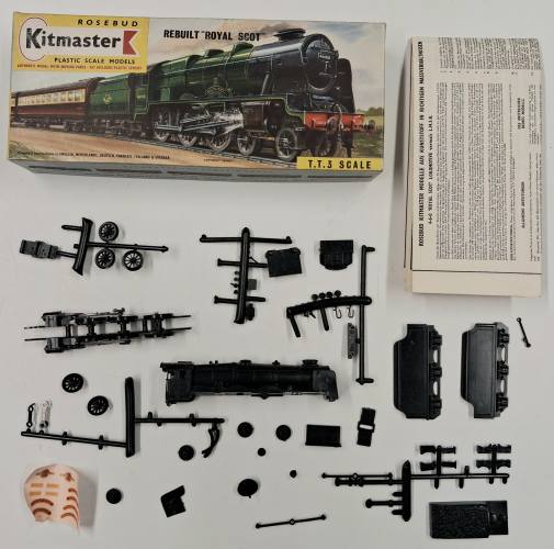 KINGKIT MODEL SCRAPYARD T.T.3 ROSEBUD KITMASTER 16 REBUILT ROYAL SCOT  STARTED 