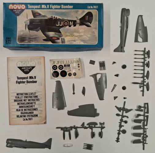 KINGKIT MODEL SCRAPYARD 1/72 NOVO 78071 HAWKER TEMPEST MK.V  NO DECALS 