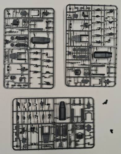 KINGKIT MODEL SCRAPYARD 1/72 PLASTIC SOLDIER WW2V20035 - 1/72 NEU HALFTRACK  NO HEADER   NO INSTRUCTIONS 