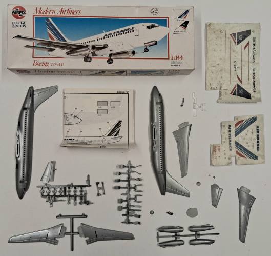KINGKIT MODEL SCRAPYARD 1/144 AIRFIX 03181 BOEING 737-200 SPECIAL EDITION  CUT DECALS 