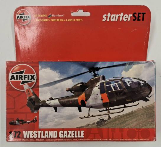 KINGKIT MODEL SCRAPYARD 1/72 AIRFIX A50084 WESTLAND GAZELLE  INCOMPLETE 