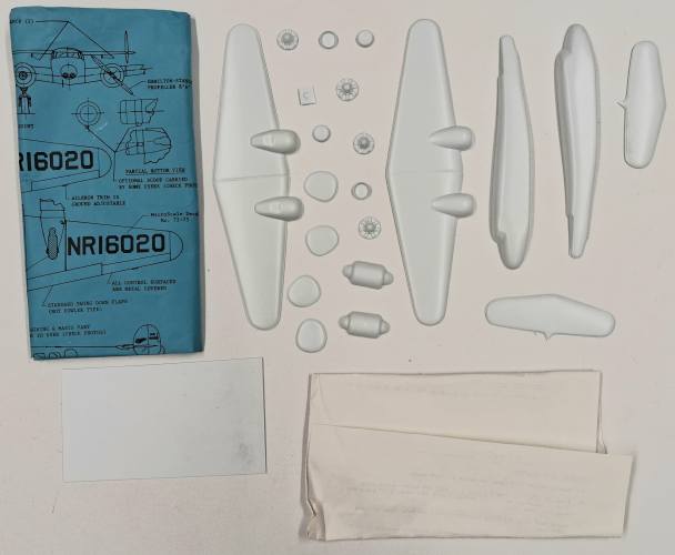 KINGKIT MODEL SCRAPYARD 1/72 NOSTALGIA ON WINGS EXECUFORM MODEL 10 LOCKHEED AIRCRAFT ELECTRA  STARTED 