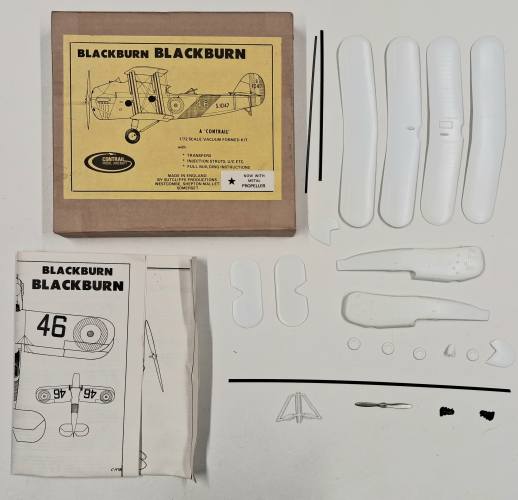 KINGKIT MODEL SCRAPYARD 1/72 CONTRAIL MODEL AIRCRAFT BLACKBURN BLACKBURN  NO DECALS 