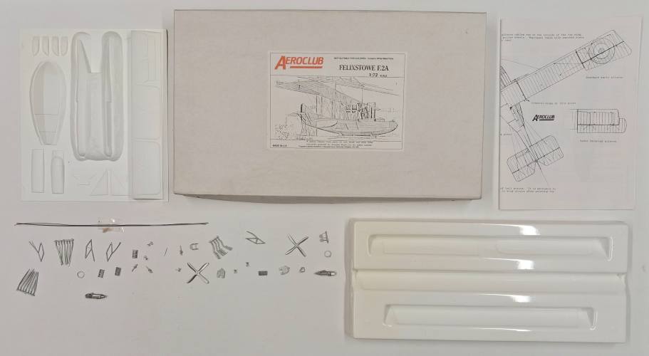 KINGKIT MODEL SCRAPYARD 1/72 AEROCLUB FELIXSTOWE F.2A  NO DECALS 