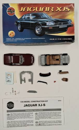 KINGKIT MODEL SCRAPYARD 1/43 AIRFIX 01413 JAGUAR XJS  STARTED 