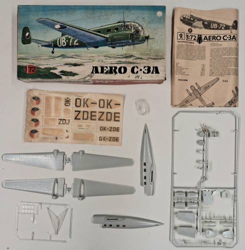 KINGKIT MODEL SCRAPYARD 1/72 KP AERO C-3A  NO STAND 