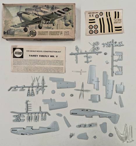 KINGKIT MODEL SCRAPYARD 1/72 AIRFIX 02018 FIREFLY  NO CANOPY 